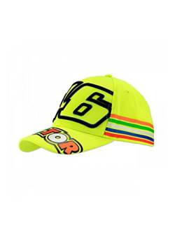 Valentino Rossi Herren Vrmca305028 Cap, Neongelb, Einheitsgröße von Valentino Rossi