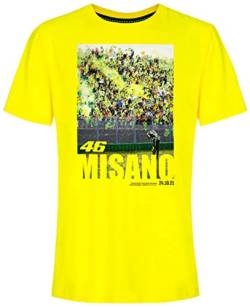 Valentino Rossi T-Shirts Misano,Mann,M,Gelb von Valentino Rossi