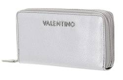 Valentino Damen göttlich Zip Around Wallet, Silber von Valentino