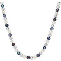 Valero Pearls Collier Valero Pearls Damen-Kette 925er Silber, Perle von Valero Pearls