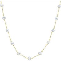 Valero Pearls Collier Valero Pearls Damen-Kette 925er Silber, Perle von Valero Pearls
