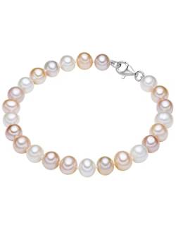 Valero Pearls Damen Armband aus 925/- Sterling Silber mit Süßwasser-Zuchtperle von Valero Pearls