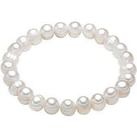 Valero Pearls Perlenarmband Armband aus Süßwasserzuchtperlenin weiß, für Damen von Valero Pearls