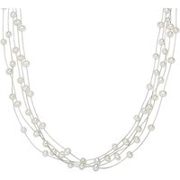 Valero Pearls Perlenkette silber, aus Sterling Silber von Valero Pearls