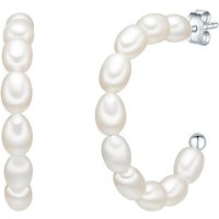 Valero Pearls Perlenohrringe silber, aus Süßwasser-Zuchtperlen von Valero Pearls