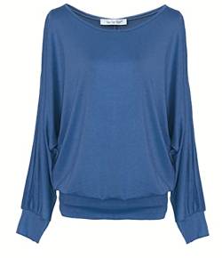 Van Der Rich ® - Oversized Pullover - Damen (ML-Blau-Jean, XL) von Van Der Rich