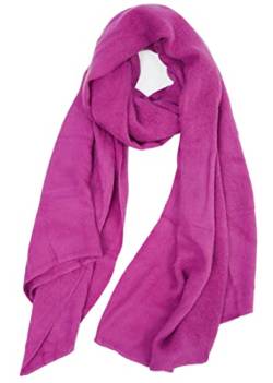 Van Der Rich ® - Schal Pashiminas Tücher Stolen - Damen (Uni-Fuchsia) von Van Der Rich