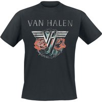 Van Halen T-Shirt - Tour 1984 - S bis 3XL - für Männer - Größe L - schwarz  - Lizenziertes Merchandise! von Van Halen