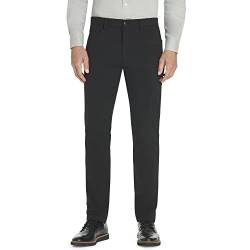 Van Heusen Herren Slim Fit Flex 4-Way Stretch Tech Pant Lssige Business-Hose, schwarz, 38W / 32L von Van Heusen