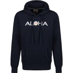 Van One Aloha Retro VW Bulli Kapuzenpullover Herren dunkelblau, S von Van One Classic Cars