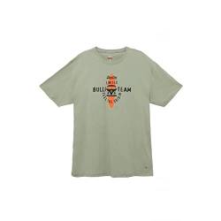 Van One Classic Cars Herren Bulli Team Limited T-Shirt, fern Green, M von Van One Classic Cars