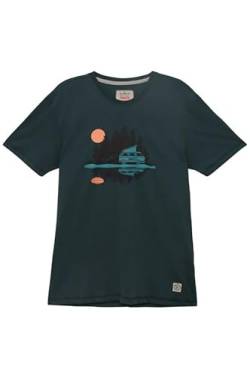 Van One - Herren T-Shirt - Reflection - Pine Green/Multi - M von Van One Classic Cars