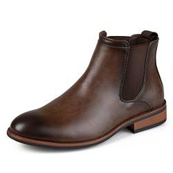 Vance Co. Landon Tru Chelsea-Stiefel aus Schaumstoff, runde Zehenpartie, für Herren, Braun, 43 EU von Vance Co.