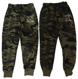 VanessasShop 2er Pack Jungen Jogginghosen Camouflage in den Größen 104-164 (158-164) von VanessasShop