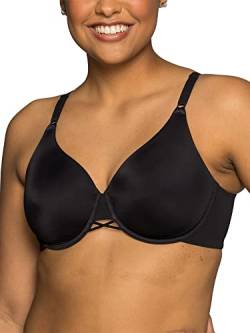 Vanity Fair Damen Beauty Back Bügel 76080 Minimizer-BH, schwarz-Midnight Black, 80C von Vanity Fair