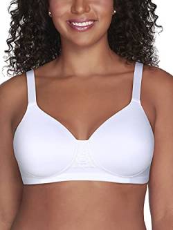 Vanity Fair Damen Beauty Back Full Wirefree Bra 71380 BH, Vollständige Figur-Weiß, 80C von Vanity Fair