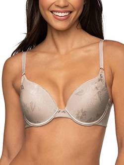 Vanity Fair Damen Extreme Ego Boost Taillierter 2131101 Push-Up-BH, Beige Jacquard, 80B von Vanity Fair