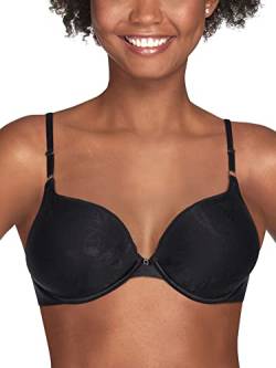 Vanity Fair Damen Extreme Ego Boost Taillierter 2131101 Push-Up-BH, Blickdicht, Schwarz, 75B von Vanity Fair