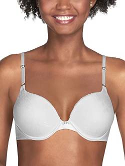 Vanity Fair Damen Extreme Ego Boost Taillierter 2131101 Push-Up-BH, Weiß, 75A (Herstellergröße: 34A) von Vanity Fair