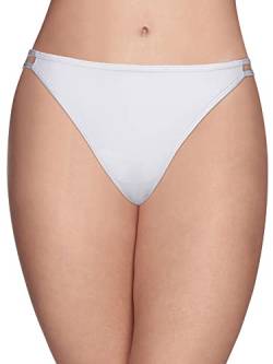 Vanity Fair Damen Illumination String Panty 18108 Unterwäsche im Bikini-Stil, Star White, Medium von Vanity Fair