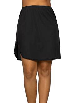 Vanity Fair Women's Nylon Single Slit Half Slip 11760 Slit-20 Length-Black, Medium von Vanity Fair