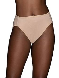 Vanity Fair Womens Illumination Hi Cut Panty 13108 Unterhose, Rosa/Beige, 36 von Vanity Fair