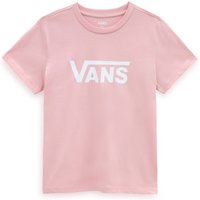 VANS WOMEN DROP V CHEETAH T-Shirt 2024 silver pink - M von Vans