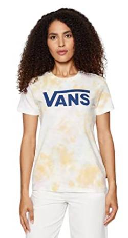 VANS LOGO WASH CREW MEHRFARBIGES FRAUEN-T-SHIRT VN0A7RSBYRE von Vans