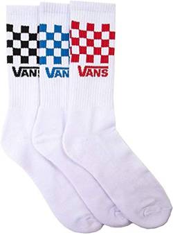 Vans Classic Crew Checkerboard Socks 3 Pack Men's Size 6.5-9 von Vans