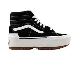 Vans Damen Doheny Sneaker, Schwarz ((Canvas) Black/Black 186), 39 EU Ward Platform (Canvas) von Vans