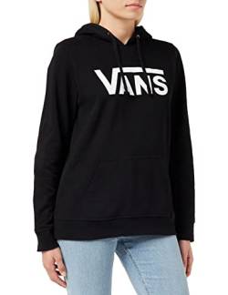 Vans Damen Drop Logo Hoodie Kapuzenpullover, Schwarz, XL EU von Vans