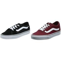 Vans Damen Filmore Decon Sneaker, (Suede/Canvas) 40 EU Ward Canvas Rot Burgundy Olq, von Vans