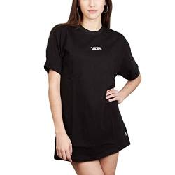 Vans Damen Robe Noire Femme Center Vee t-Shirt, bunt, XS von Vans