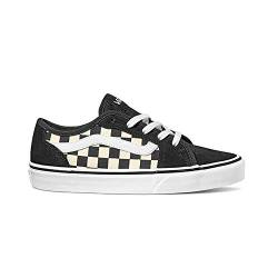 Vans Damen Sneaker, Leder, Checkerboard Black White, 38 EU von Vans