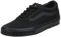 Vans Damen Ward Canvas Sneaker, Canvas Black Black, 40.5 EU von Vans