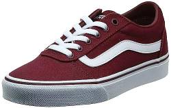 Vans Damen Ward Canvas Sneaker, Rot ((Canvas) Burgundy Olq), 37 EU von Vans