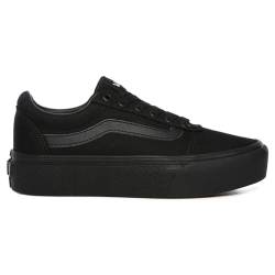 Vans Damen Ward Platform Sneaker, (Canvas) Black/Black, 40 EU von Vans