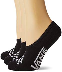 Vans Damen Wm Classic Canoodle 6.5-10 3pk Socken, Schwarz (Black-Fwhite Y28), One Size (Herstellergröße: OS) von Vans