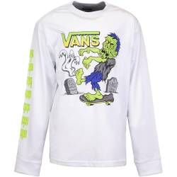 Vans Haunted House Halloween Longsleeve Kinder (White, 164) von Vans