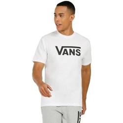 Vans Herren Classic Drop V T-Shirt, Weiß-schwarz, M von Vans