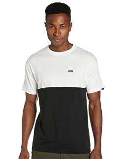 Vans Herren Colorblock Tee T-Shirt, Mehrfarbig (Black-White Y28), Medium von Vans