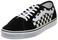 Vans Herren Filmore Decon Sneaker, Mehrfarbig ((Checkerboard) Black/White 5GX), 45 EU von Vans