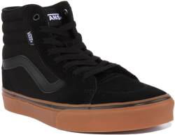 Vans Herren Filmore Hi Sneaker, (Suede/Canvas) Black/Gum, 45 EU von Vans