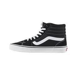 Vans Herren Filmore Hi Sneaker, (Suede/Canvas) Black/White, 45 EU von Vans