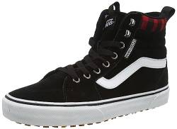 Vans Herren Filmore Hi VansGuard Sneaker, (Suede) Black/red Plaid, 40 EU von Vans