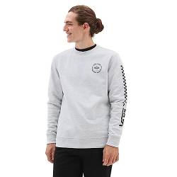 Vans Herren Orbiter Crew Sweatshirt, Weiß Heather, S von Vans