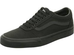 Vans Herren Ward Sneaker, (Canvas) Black/Black, 40 EU von Vans