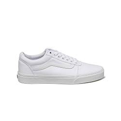 Vans Herren Ward Sneaker, (Canvas) White/White, 42.5 EU von Vans