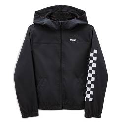 Vans Mädchen Kastle Classic Windbreaker Baby Jacke, Black-White, 14-16 Jahre von Vans