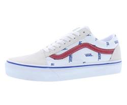 Vans Mens Old Skool VN0A3WKT9M9 - Size 9, Vans True White, 42 EU von Vans